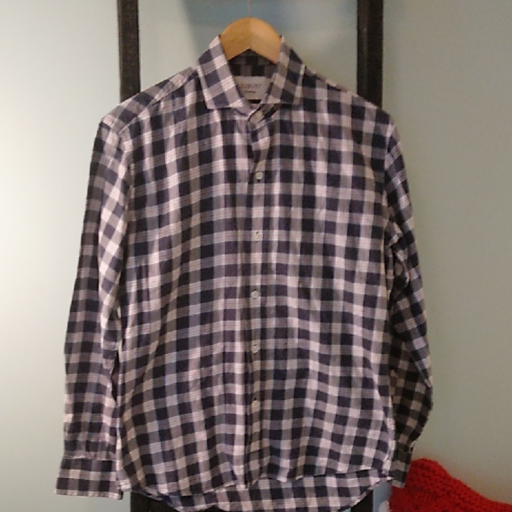 Men's Ledburg Fine Shirting Slim Fit Shirt